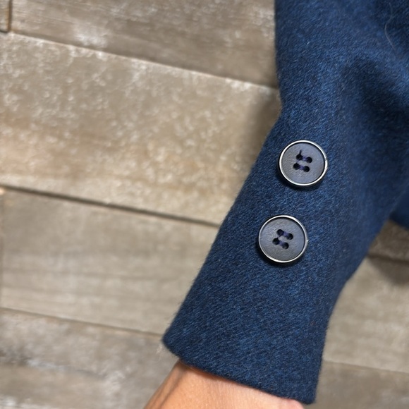 Pendleton vintage Navy 100% virgin wool made in the USA blazer size 6 - Picture 3 of 11